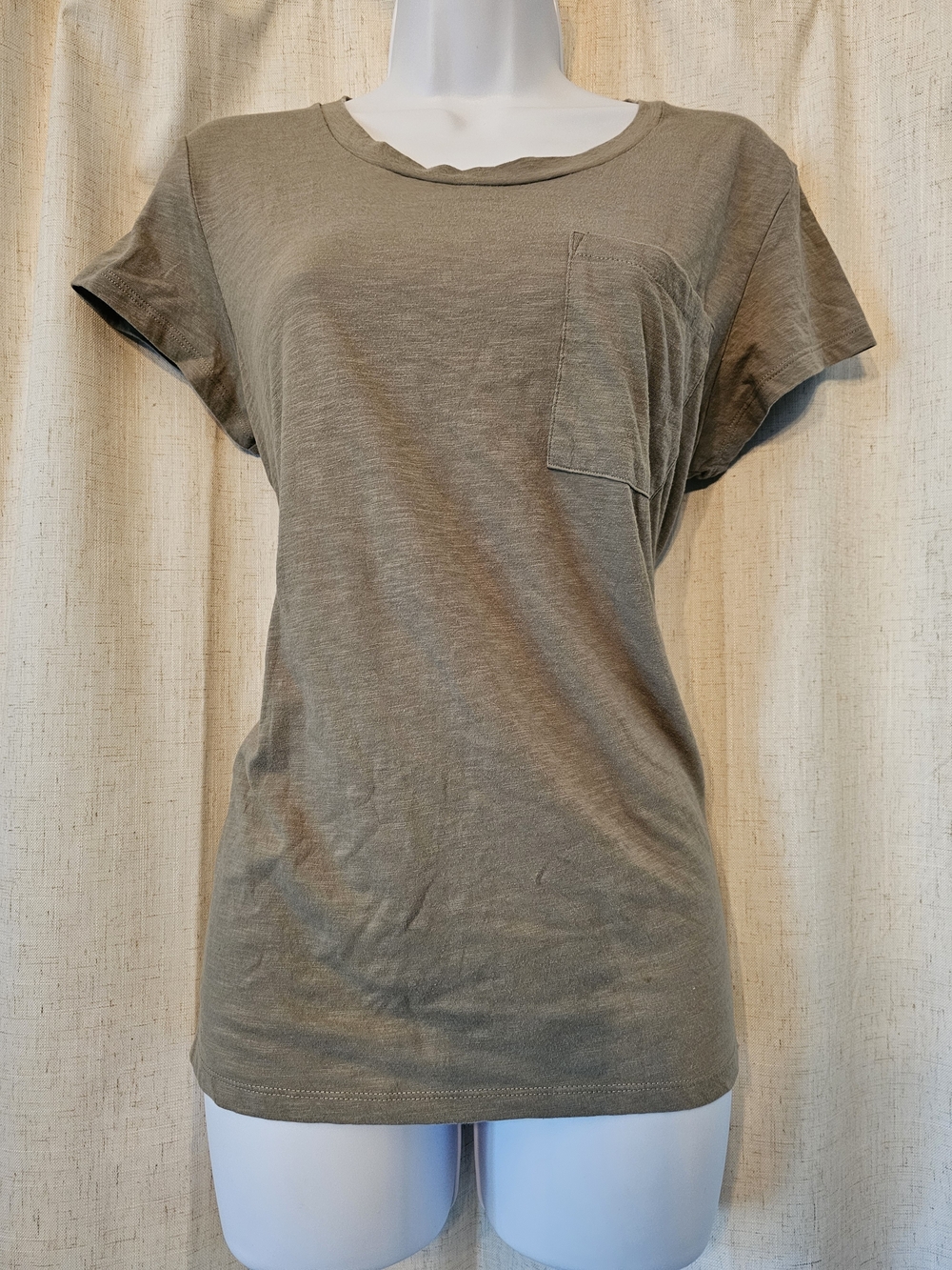 Patagonia Olive Green Short Sleeve Pocket Tee